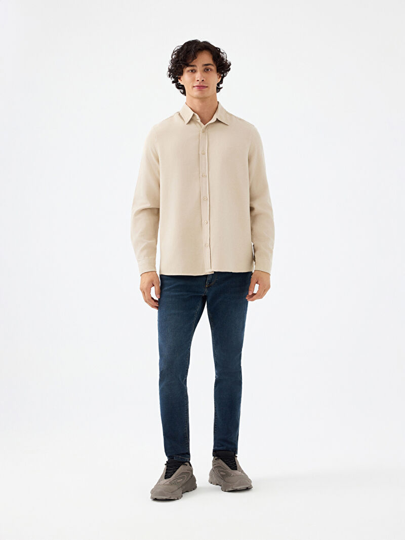 Regular Fit Erkek Gömlek U.kol