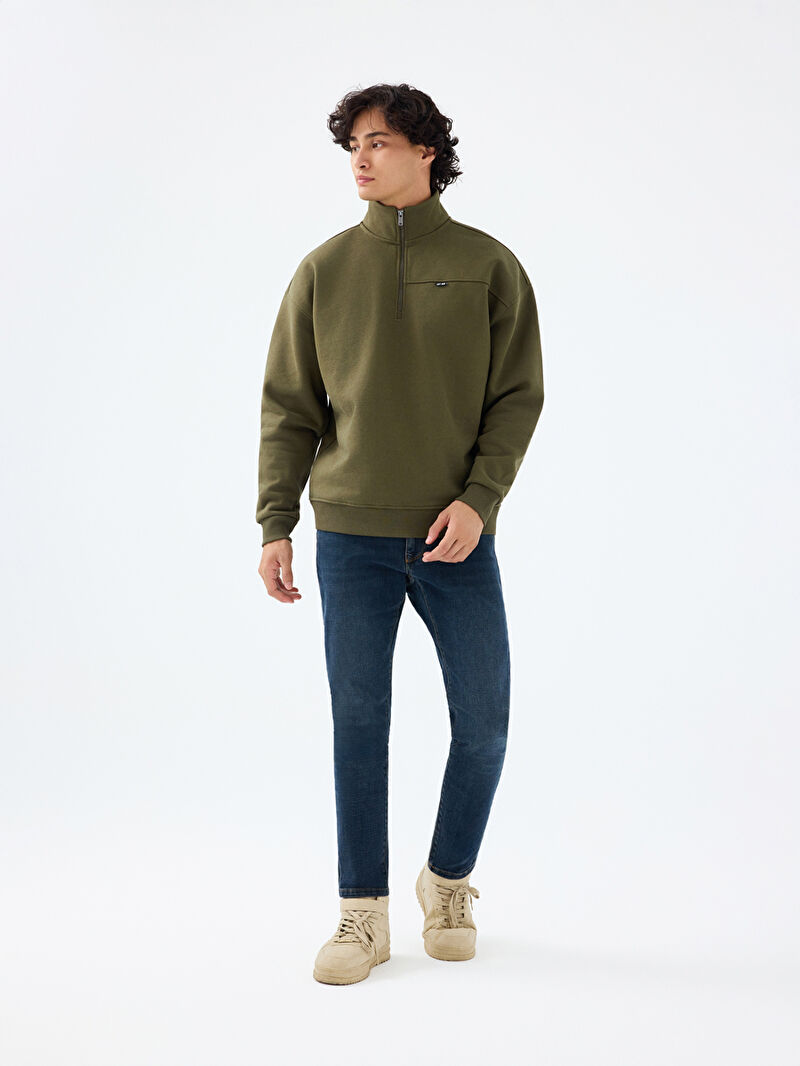Oversize Erkek Sweatshirt