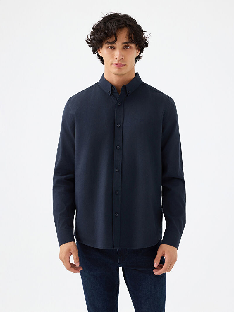 Regular Fit Erkek Gömlek U.kol