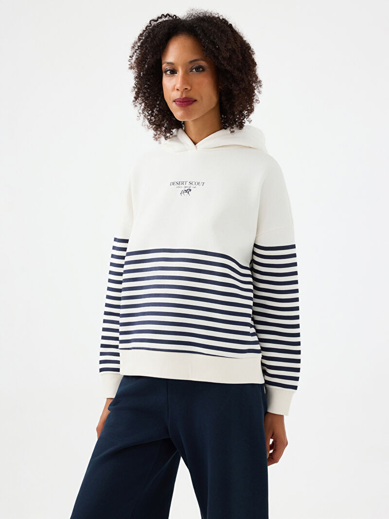 Oversize Fit Kadın Sweatshirt