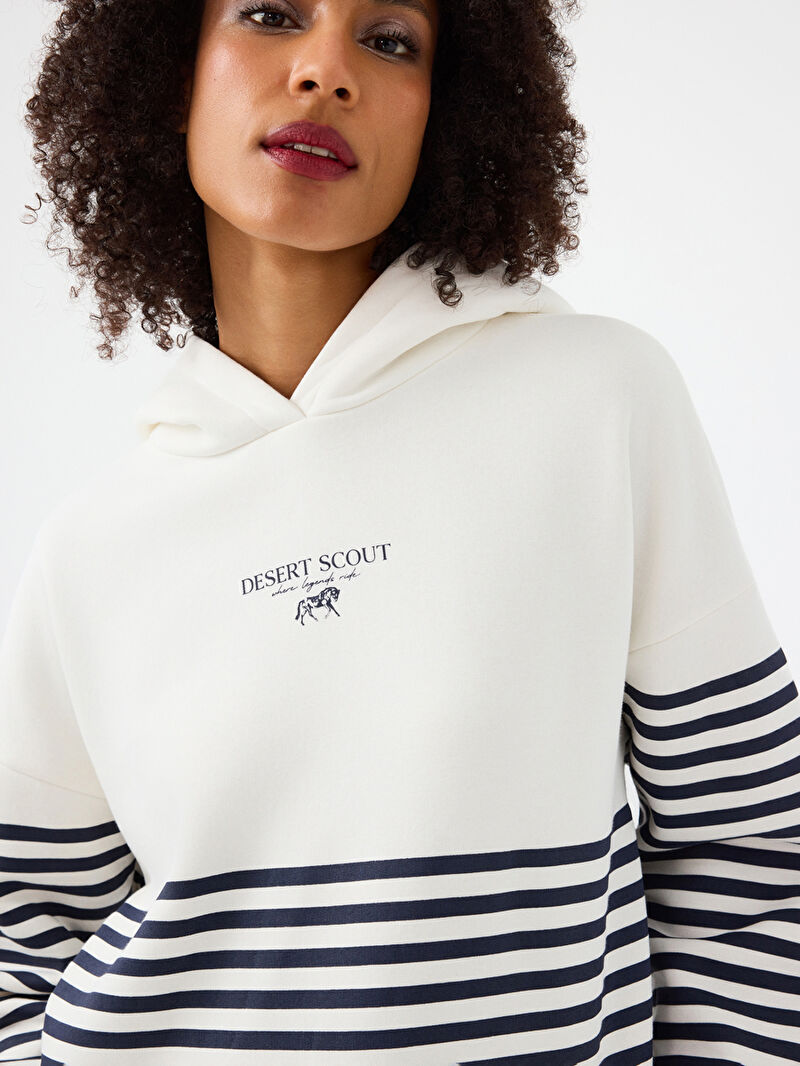 Oversize Fit Kadın Sweatshirt