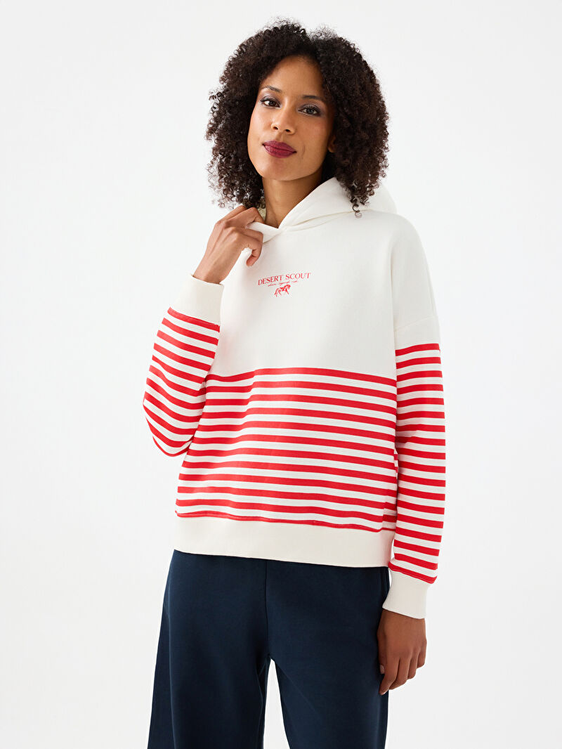 Oversize Fit Kadın Sweatshirt