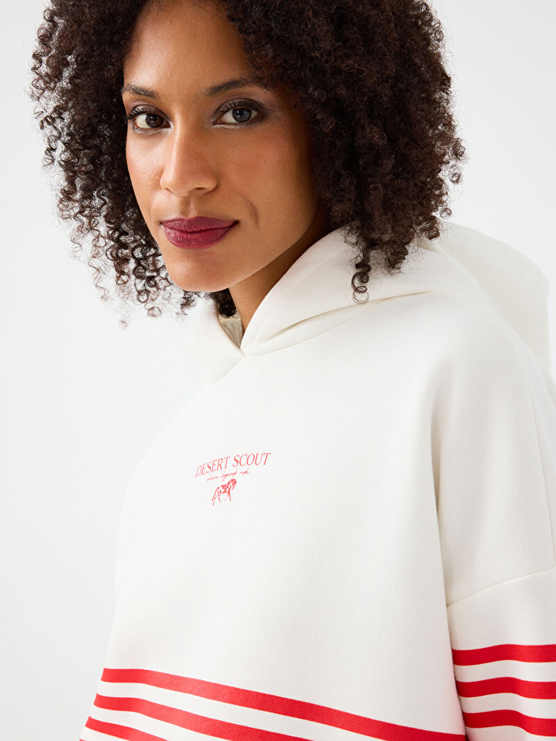 Oversize Fit Kadın Sweatshirt