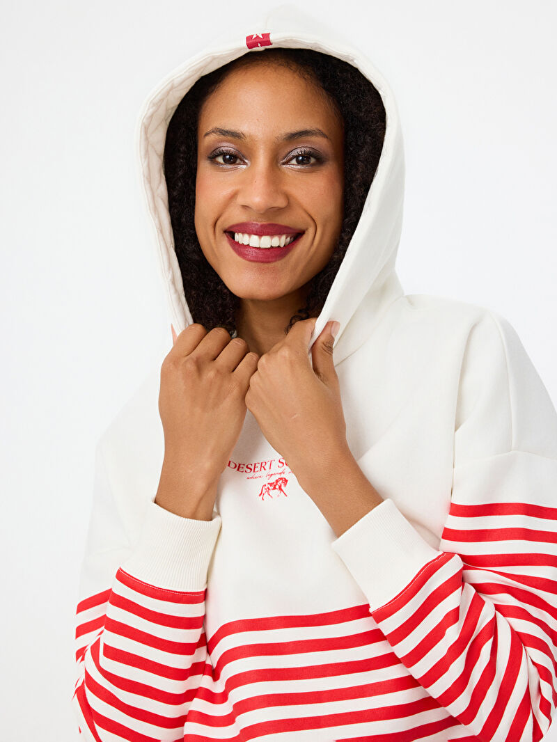 Oversize Fit Kadın Sweatshirt