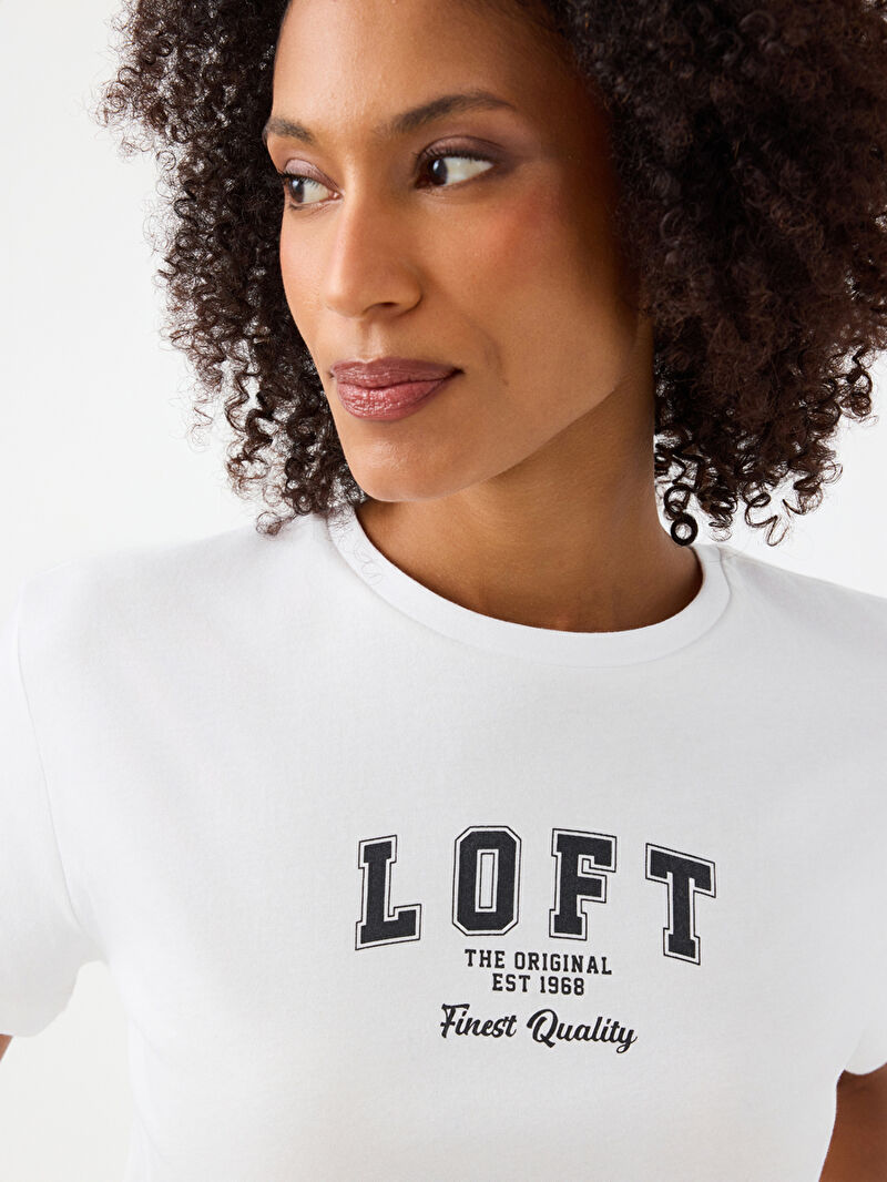 Long Crop Kadın Tshirt K.kol