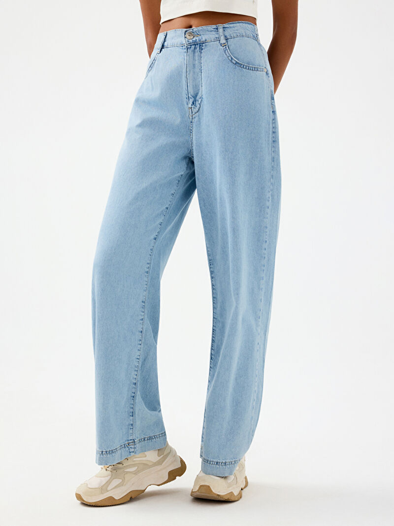 Wide Leg Regular Fit Kadın Pantolon