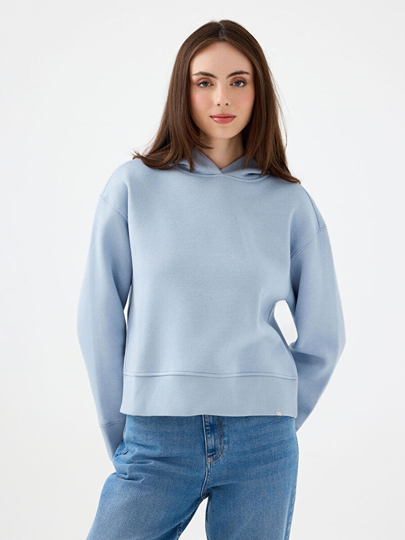 Oversize Fit Kadın Sweatshirt