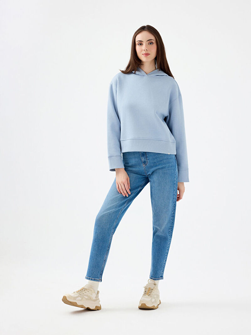 Oversize Fit Kadın Sweatshirt