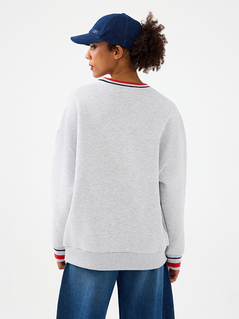 Oversize Kadın Sweatshirt