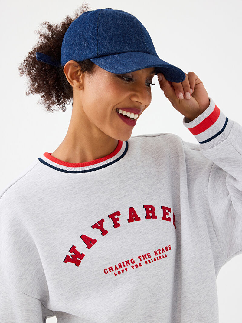 Oversize Kadın Sweatshirt