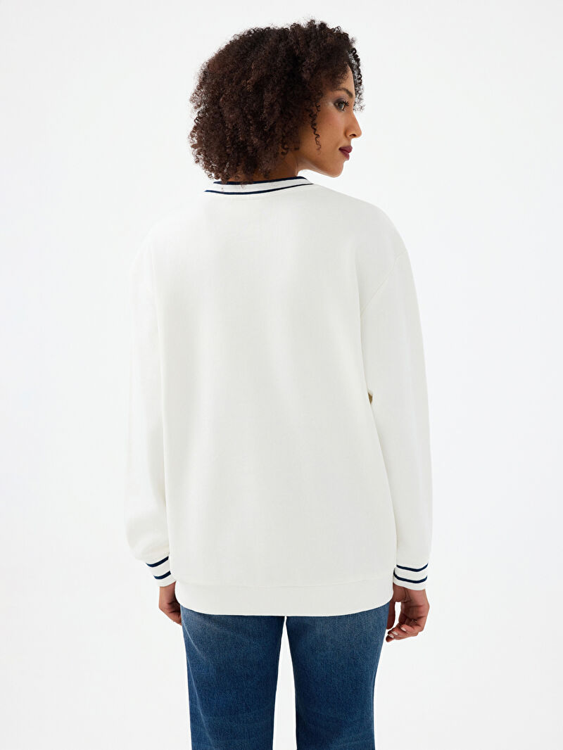 Oversize Kadın Sweatshirt