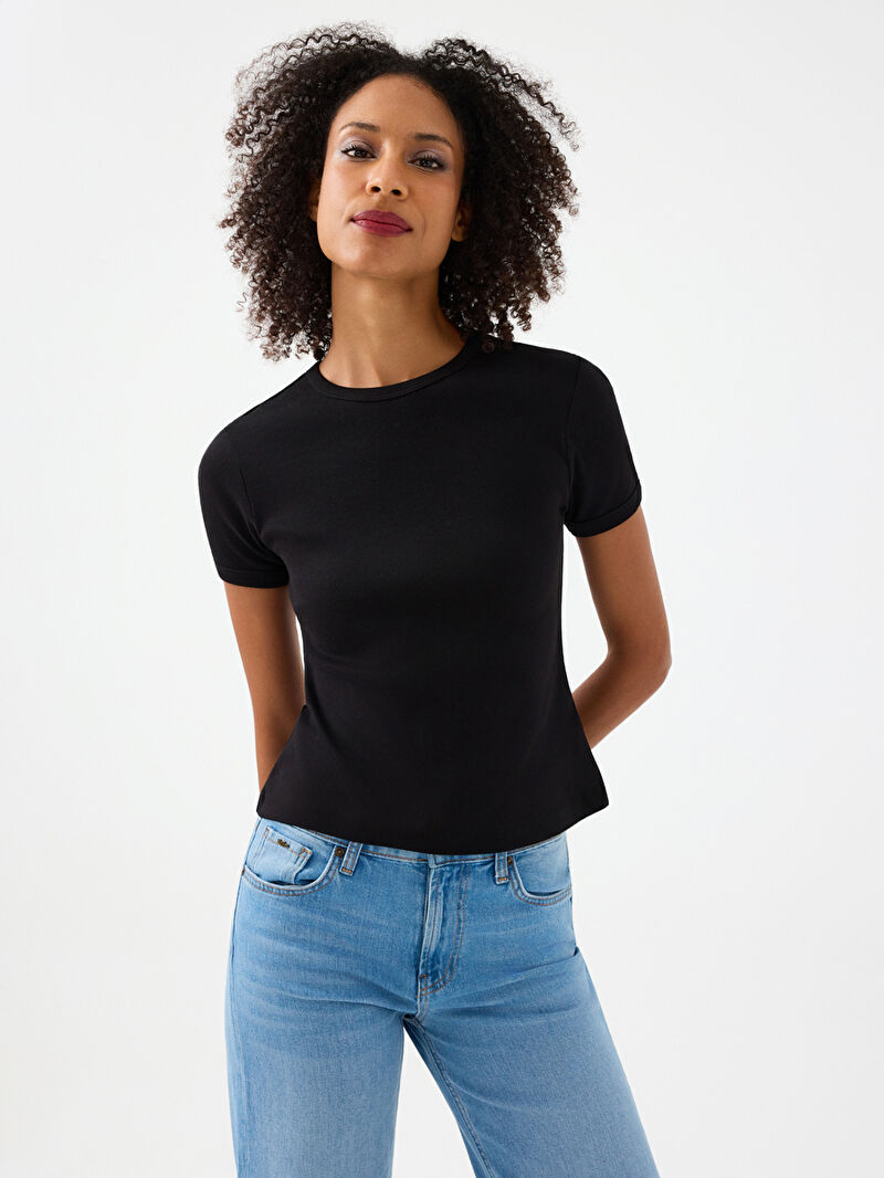 Fitted Kadın Tshirt K.kol