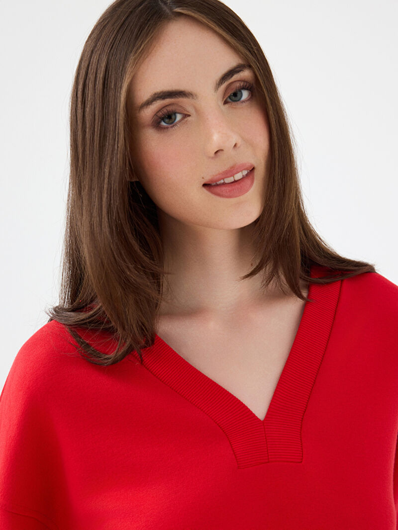 Oversize Kadın Sweatshirt