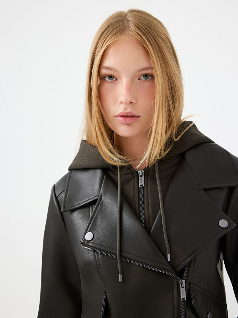 Fitted Kadın Mont Pu