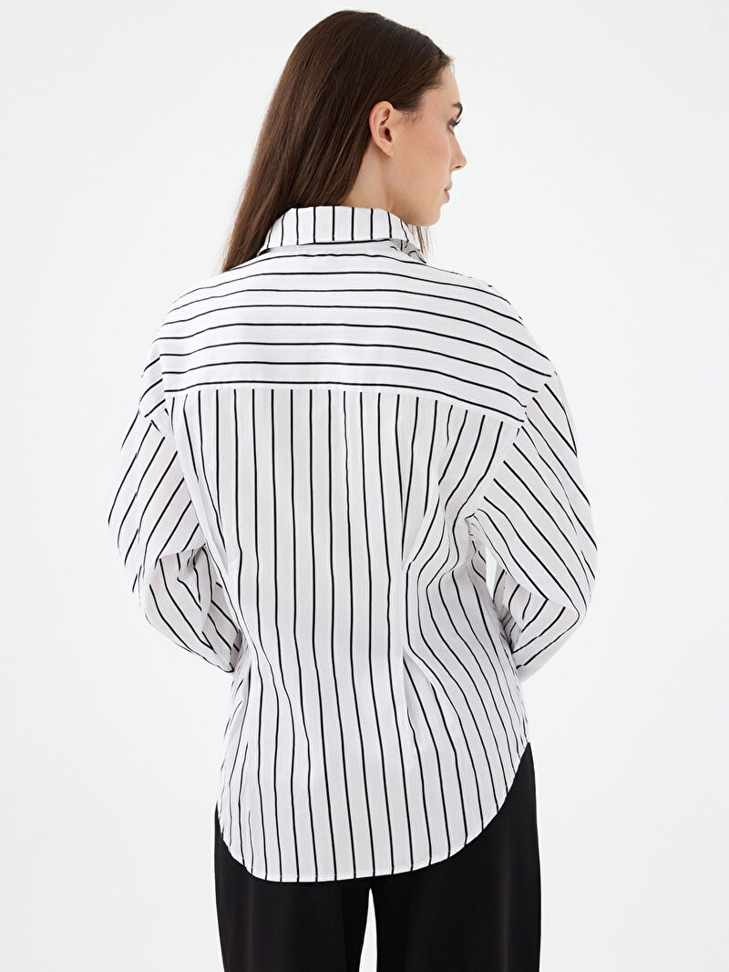 Oversize Kadın Gömlek U.kol