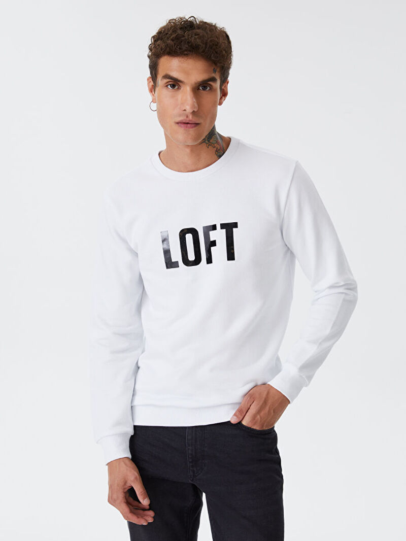 Regular Fit Erkek Sweatshirt