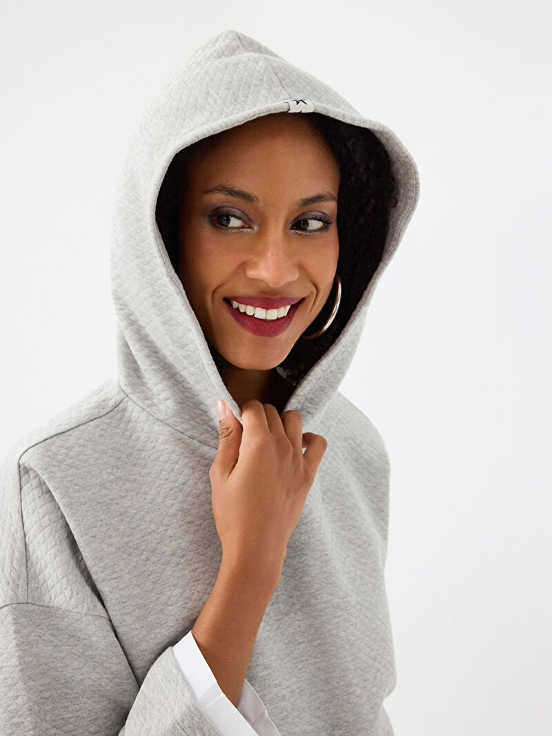 Crop Kadın Sweatshirt