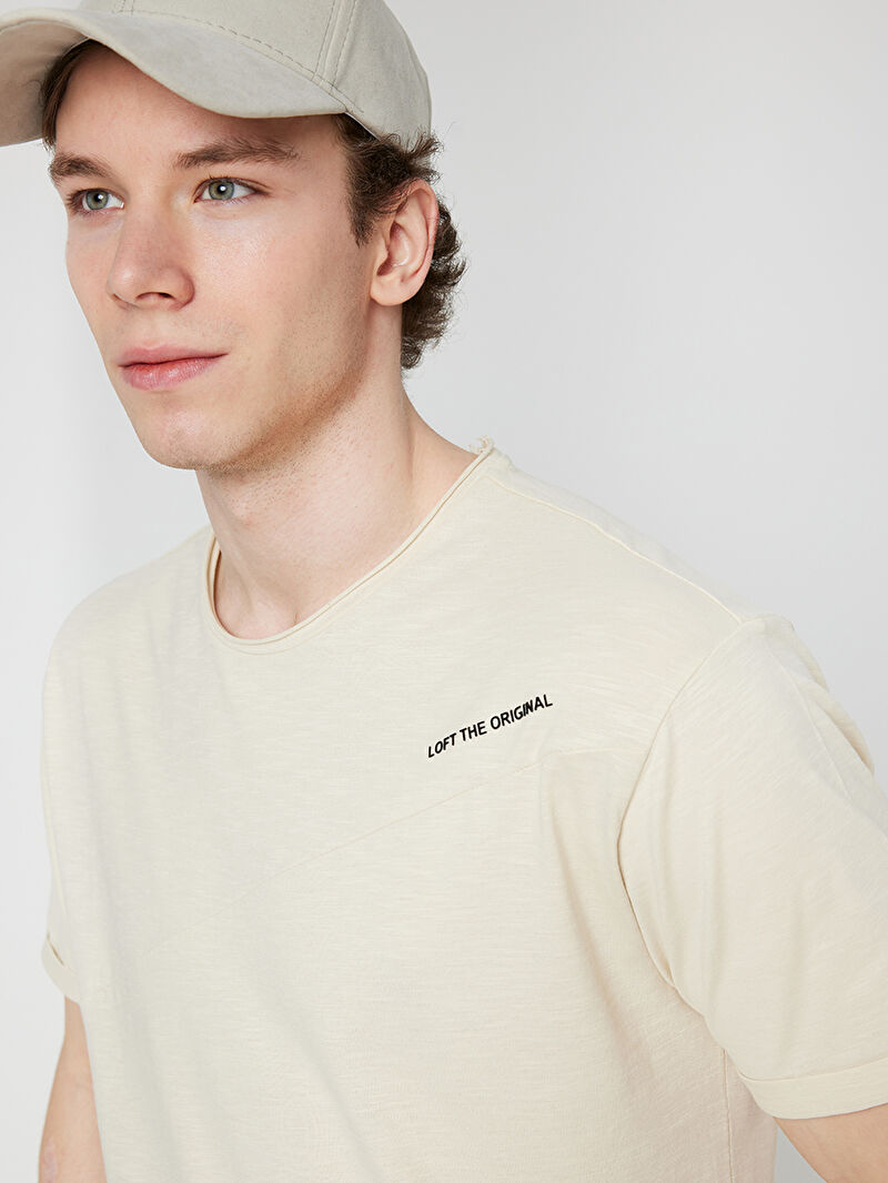 Loose Fit Erkek Tshirt K.kol