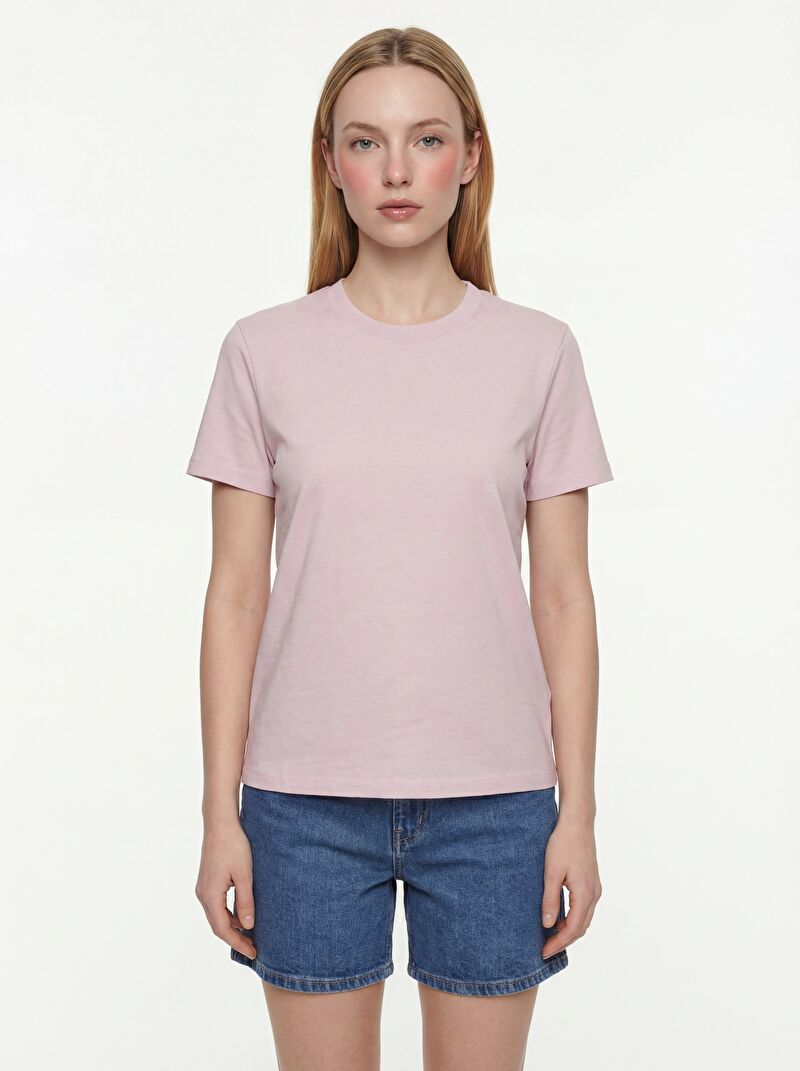 Regular Fit Kadın Tshirt K.kol