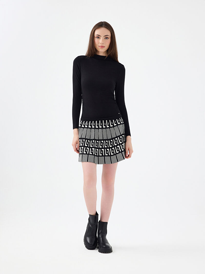 Slim Fit Kadın Tshirt U.kol