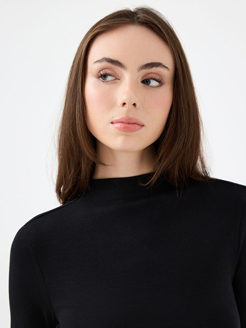 Slim Fit Kadın Tshirt U.kol