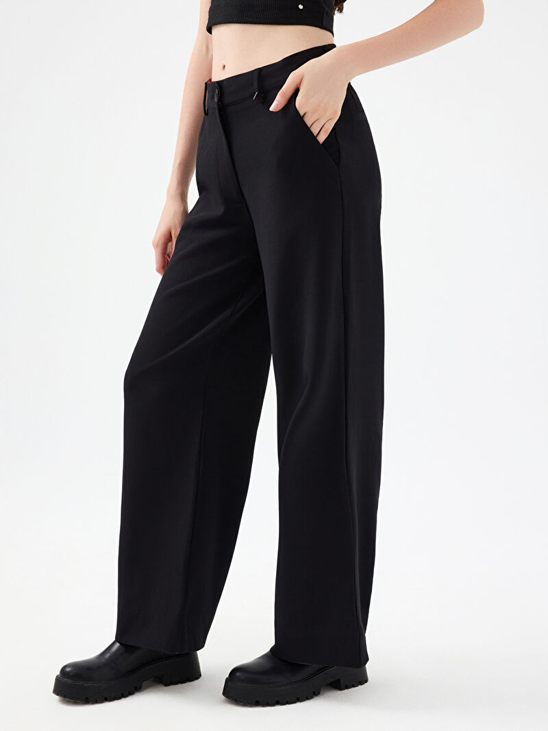 Straight Fit Kadın Pantolon
