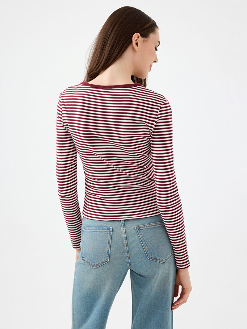 Slim Fit Kadın Tshirt U.kol