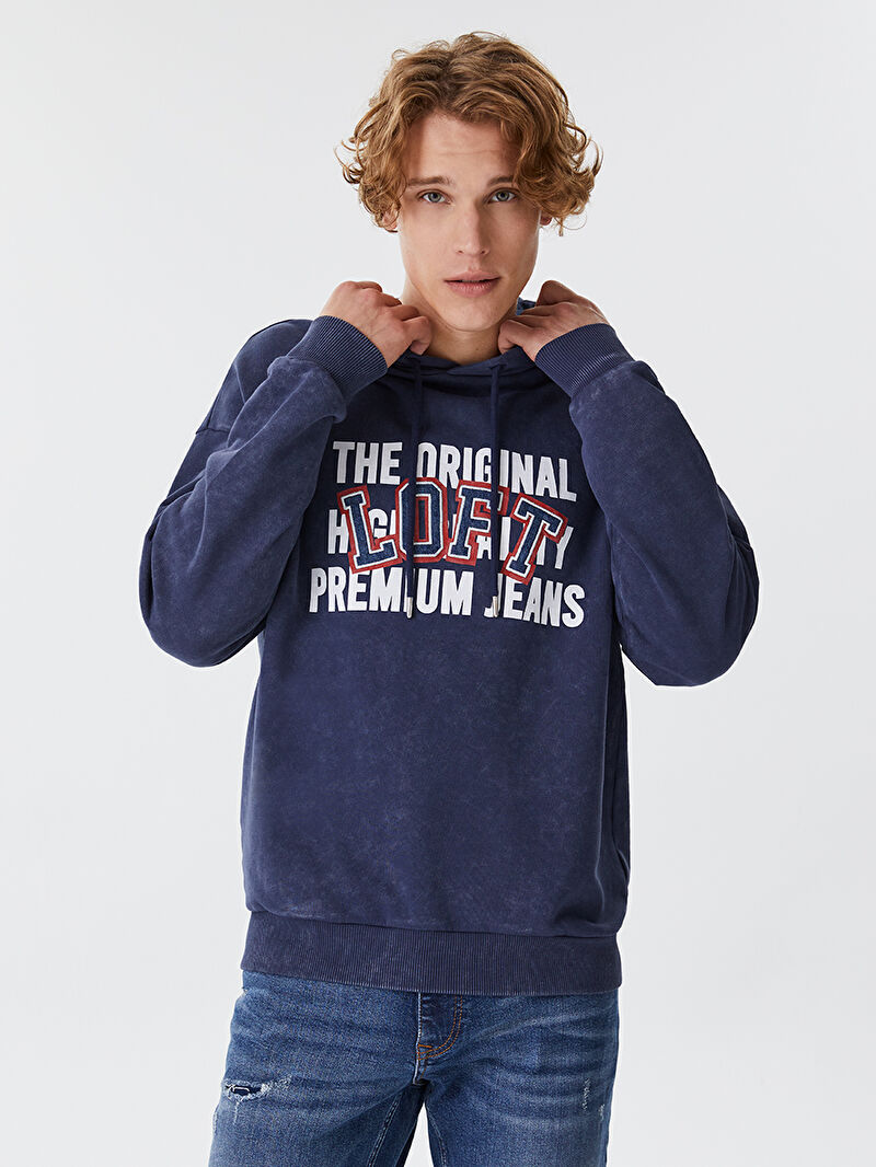 Oversize Fit Erkek Sweatshirt