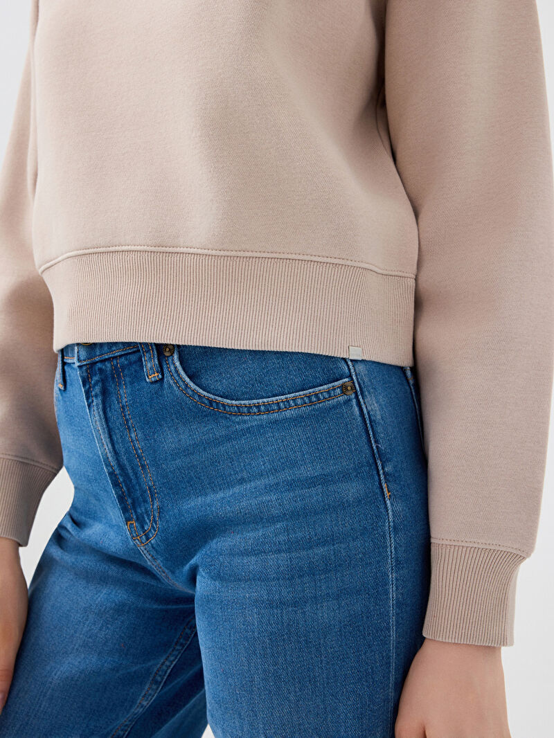 Regular Fit Kadın Sweatshirt