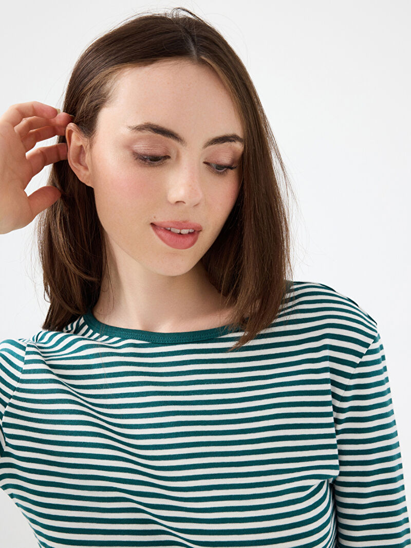 Slim Fit Kadın Tshirt U.kol