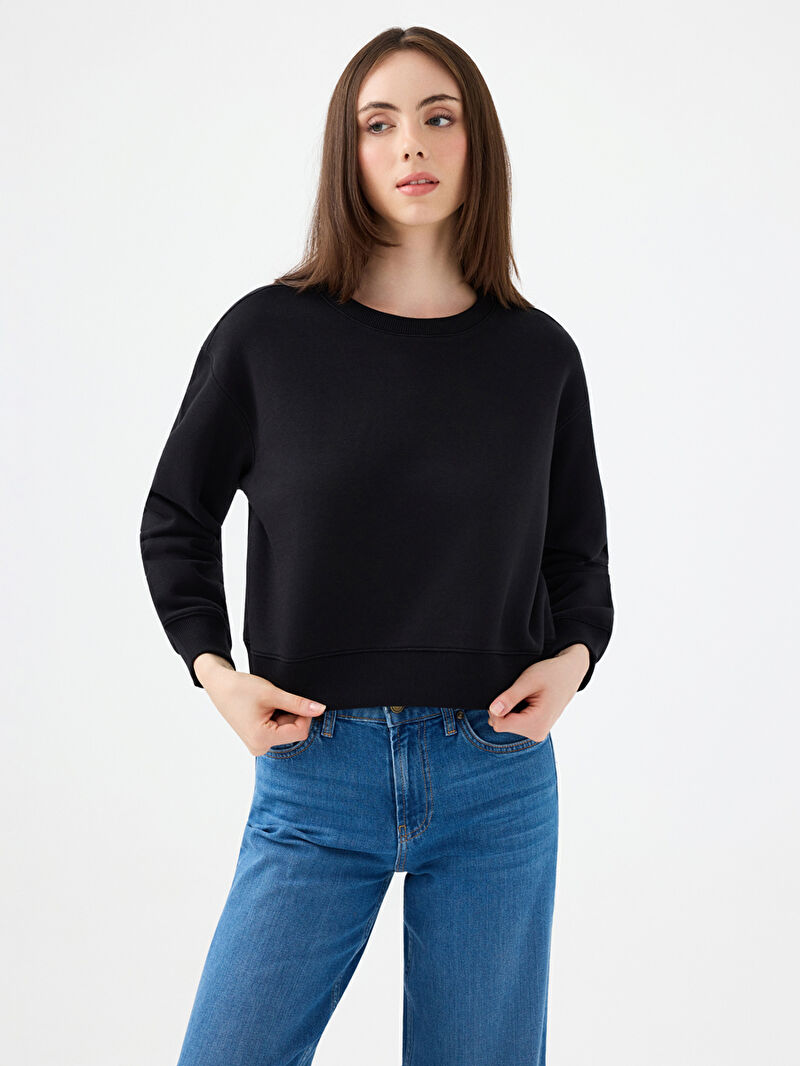 Regular Fit Kadın Sweatshirt