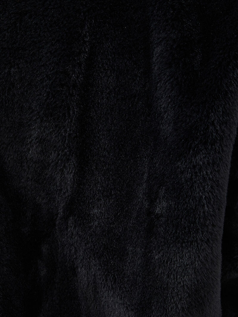 Loose Long Crop Kadın Mont