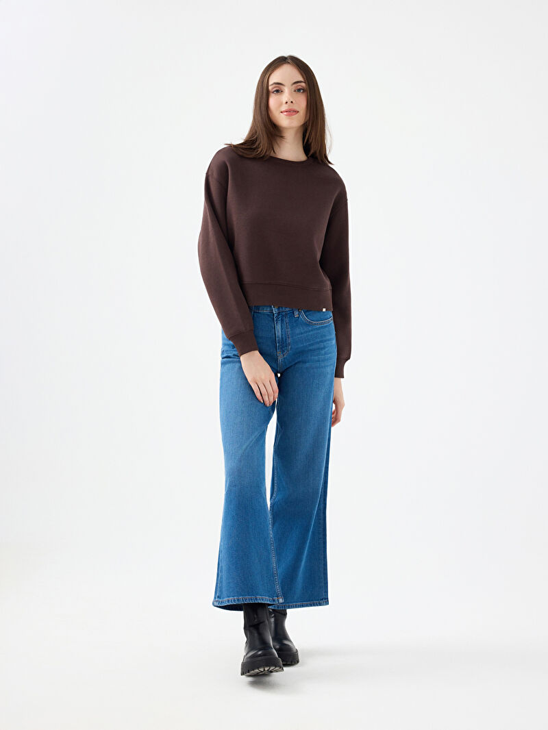 Regular Fit Kadın Sweatshirt