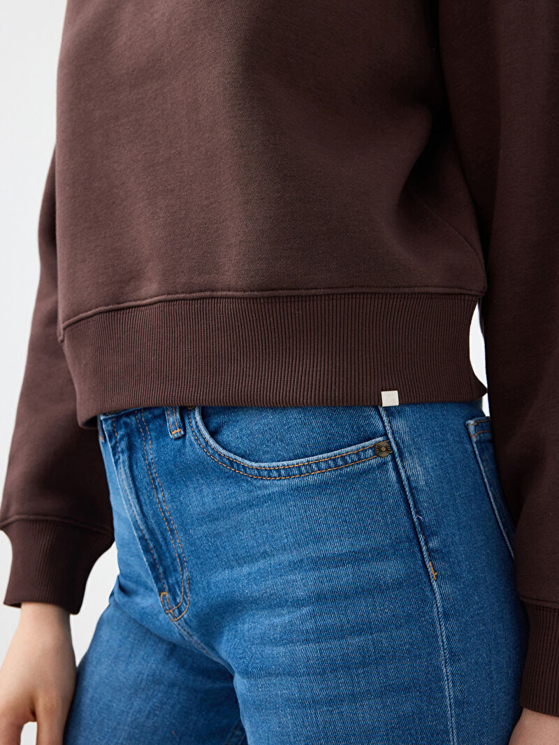 Regular Fit Kadın Sweatshirt