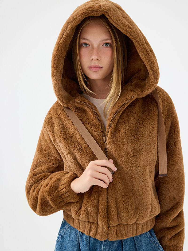 Loose Long Crop Kadın Mont