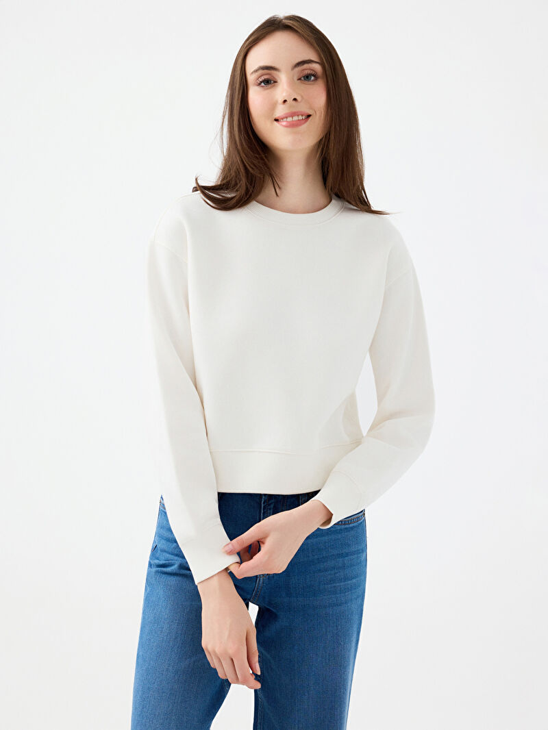 Regular Fit Kadın Sweatshirt