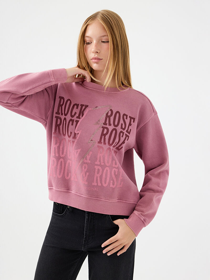 Regular Fit Kadın Sweatshirt