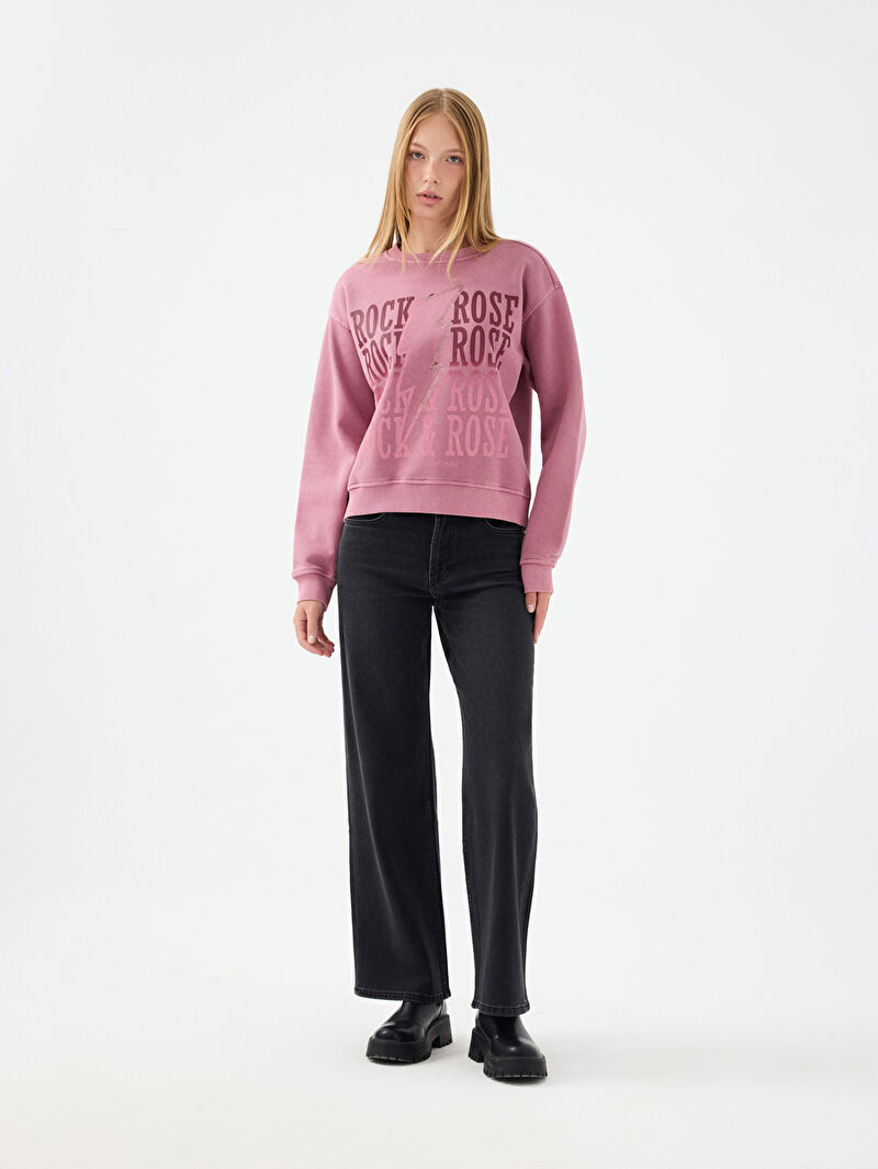 Regular Fit Kadın Sweatshirt