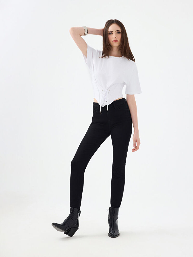 Slim Fit Kadın Tshirt K.kol