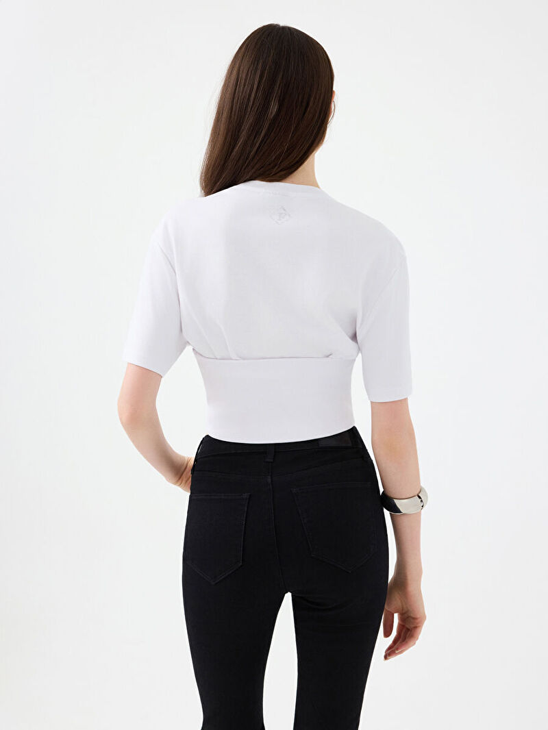 Slim Fit Kadın Tshirt K.kol