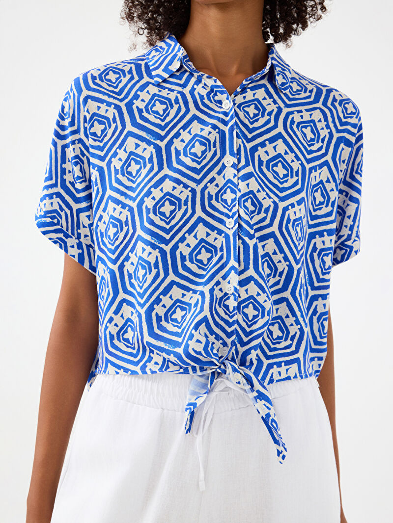 Regular Fit Kadın Gömlek K.kol