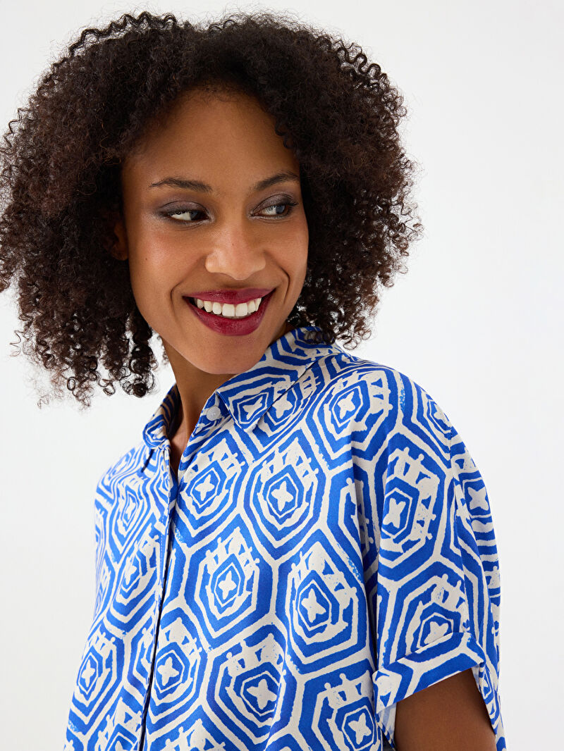 Regular Fit Kadın Gömlek K.kol