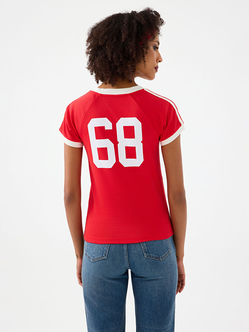 Slim Fit Kadın Tshirt K.kol