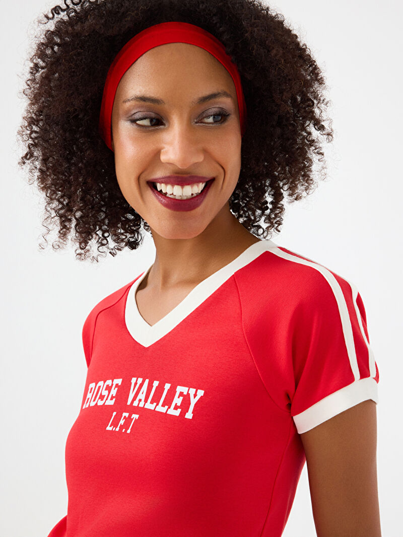 Slim Fit Kadın Tshirt K.kol