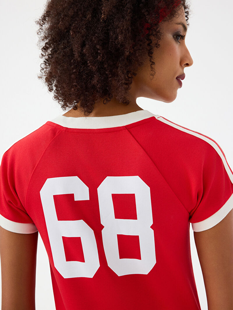 Slim Fit Kadın Tshirt K.kol