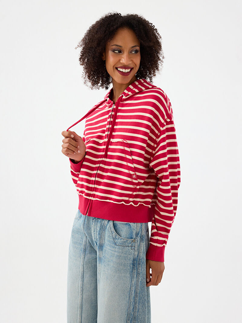 Loose Fit Kadın Sweatshirt