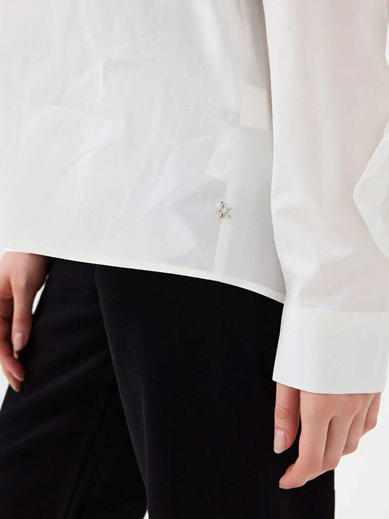 Loose Fit Kadın Gömlek U.kol