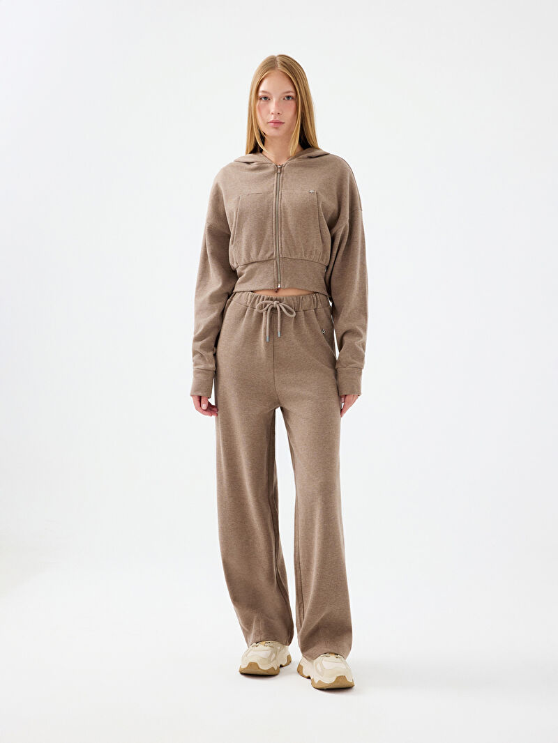 Straight Fit Kadın Eşofman Altı