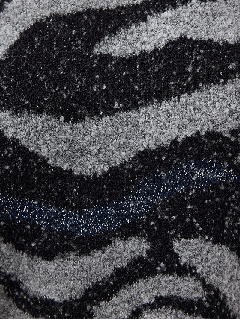 Long Crop Kadın Kazak