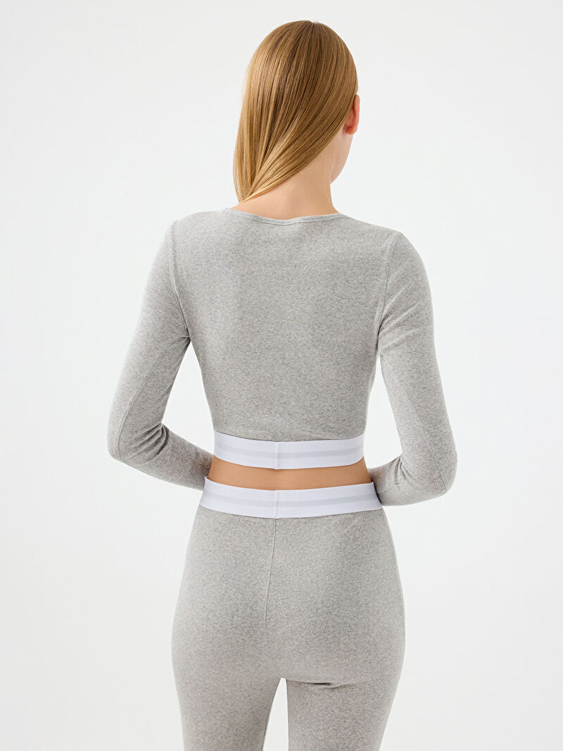 Slim Fit Kadın Bluz U.kol